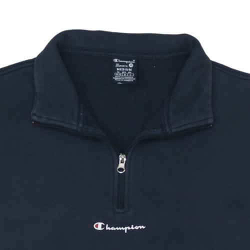 Womens UK Size M Champion Black Pullover Sweatshirt