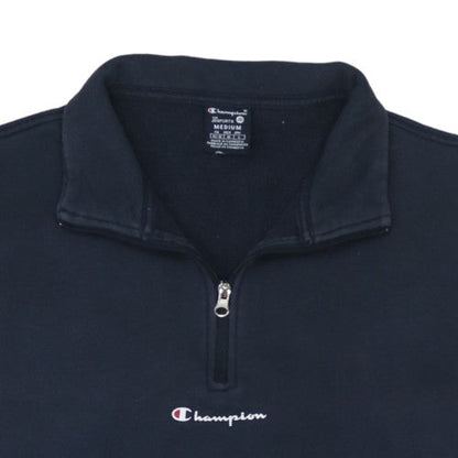 Womens UK Size M Champion Black Pullover Sweatshirt