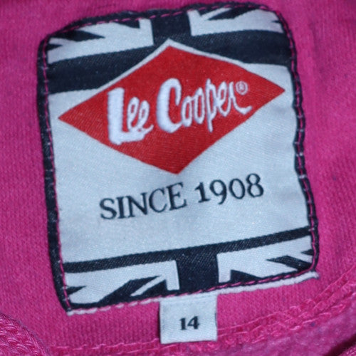 Womens UK Size 14 Lee Cooper Multicoloured Pullover Hoodie