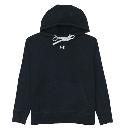 Mens UK Size S Under Armour Black Pullover Hoodie