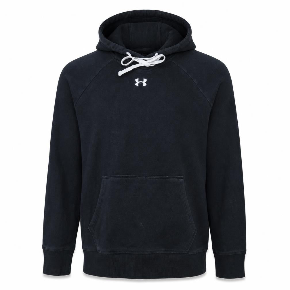 Mens UK Size S Under Armour Black Pullover Hoodie