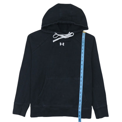 Mens UK Size S Under Armour Black Pullover Hoodie