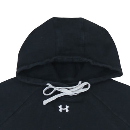 Mens UK Size S Under Armour Black Pullover Hoodie