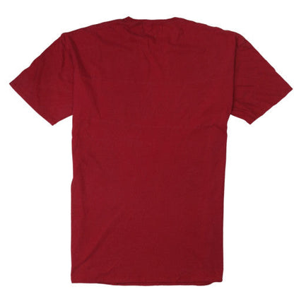 Carhartt Men Red Small Logo Graphic Cotton T-Shirt