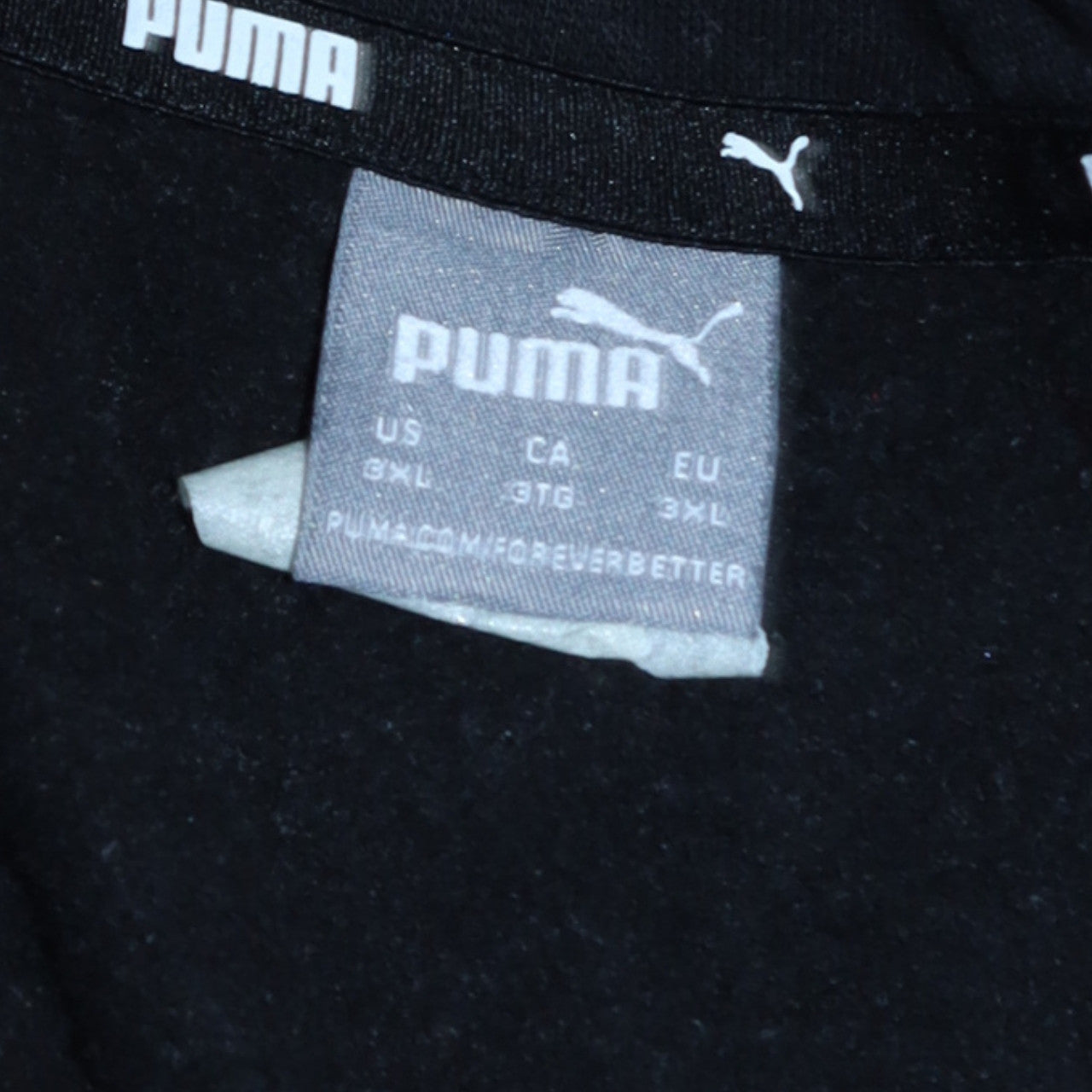 Womens UK Size 3XL Puma Black Pullover Sweatshirt