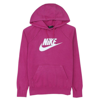Womens UK Size S Nike Pink Pullover Hoodie