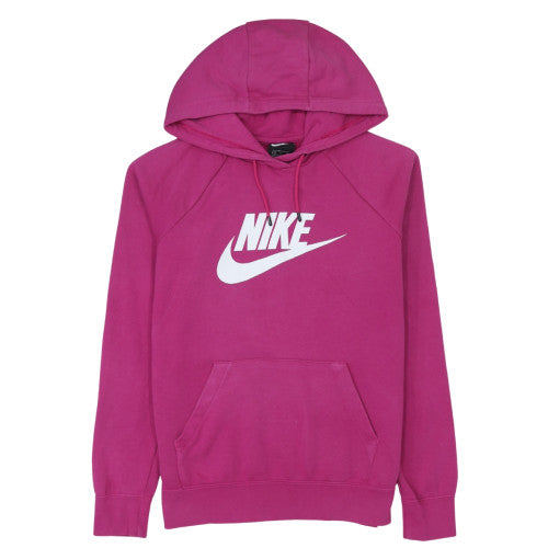 Womens UK Size S Nike Pink Pullover Hoodie