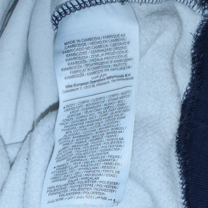 Mens UK Size M Nike Blue Pullover Sweatshirt