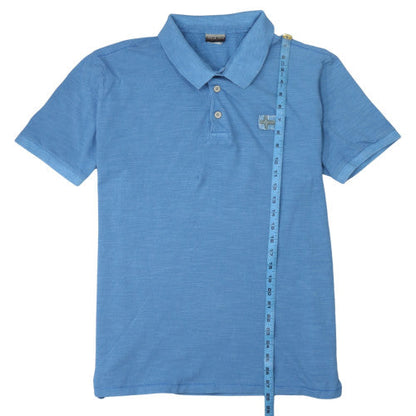 Napapijri Men's Blue Cotton Polo Shirt 2XL Regular Fit