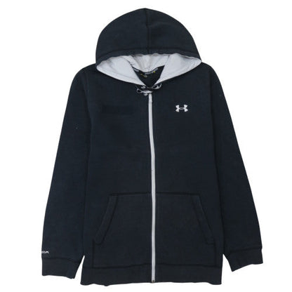 Mens UK Size XL Under Armour Black Full Zip Hoodie