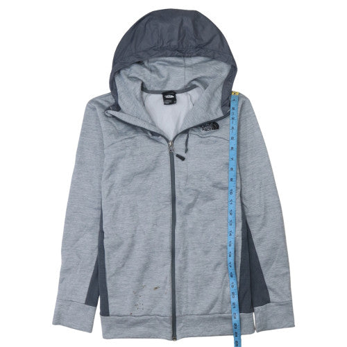 Mens UK Size XS The North Face Grey Full Zip Hoodie