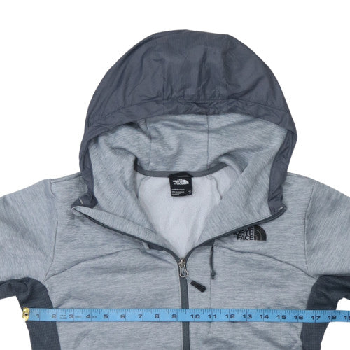 Mens UK Size XS The North Face Grey Full Zip Hoodie