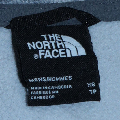 Mens UK Size XS The North Face Grey Full Zip Hoodie