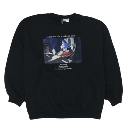 Womens UK Size XL H&M Black Pullover Sweatshirt