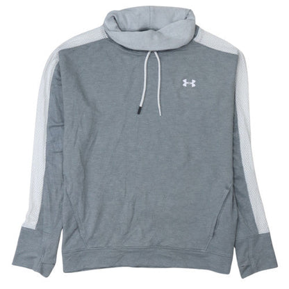 Mens UK Size L Under Armour Grey Pullover Hoodie