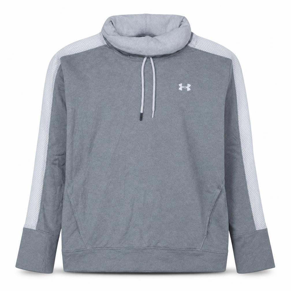 Mens UK Size L Under Armour Grey Pullover Hoodie
