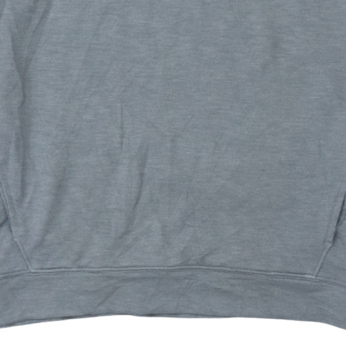 Mens UK Size L Under Armour Grey Pullover Hoodie
