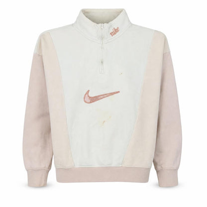Womens UK Size S Nike Beige Pullover Sweatshirt
