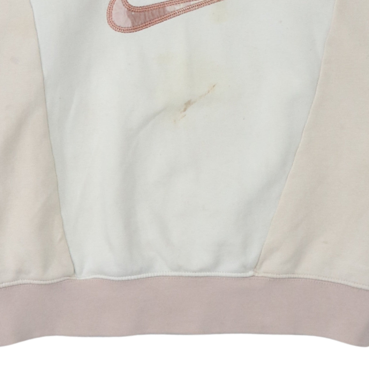 Womens UK Size S Nike Beige Pullover Sweatshirt