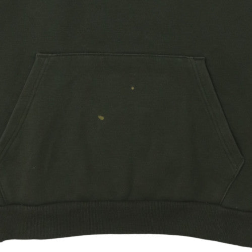 Mens UK Size L Puma Green Pullover Hoodie