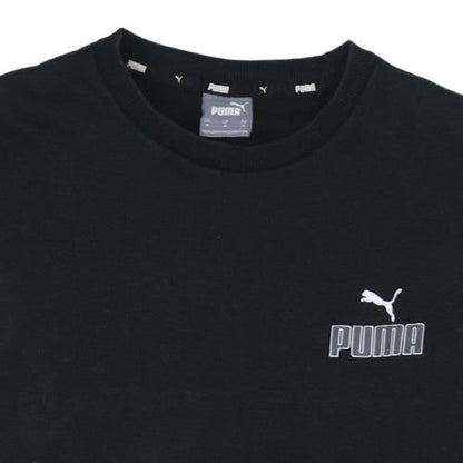 Mens UK Size M Puma Black Pullover Sweatshirt