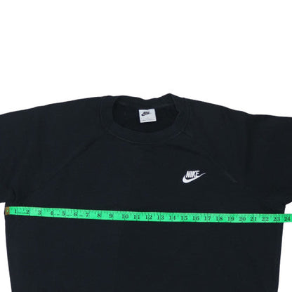 Womens UK Size L Nike Black Pullover Sweatshirt