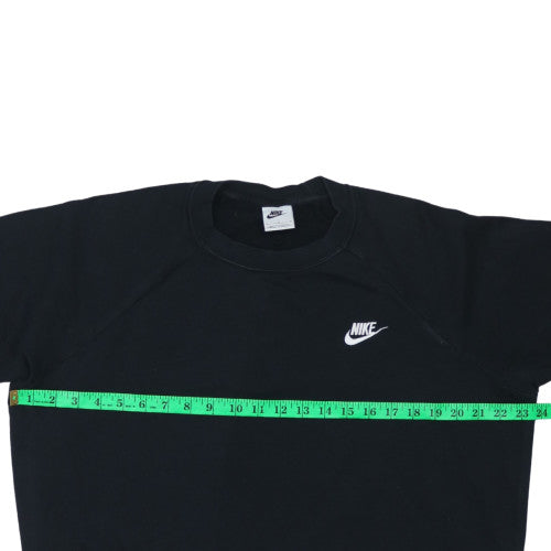 Womens UK Size L Nike Black Pullover Sweatshirt