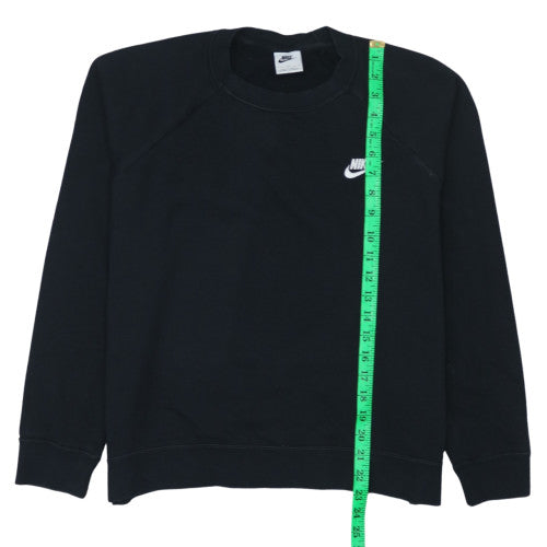 Womens UK Size L Nike Black Pullover Sweatshirt