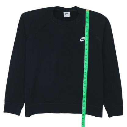 Womens UK Size L Nike Black Pullover Sweatshirt