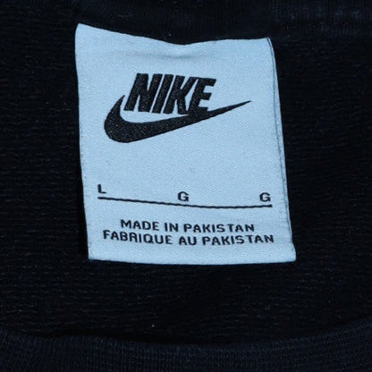 Womens UK Size L Nike Black Pullover Sweatshirt