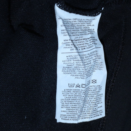 Womens UK Size L Nike Black Pullover Sweatshirt