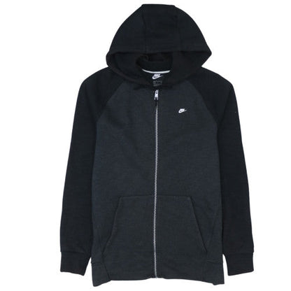 Mens UK Size S Nike Black Full Zip Hoodie