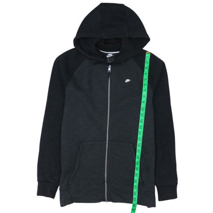 Mens UK Size S Nike Black Full Zip Hoodie