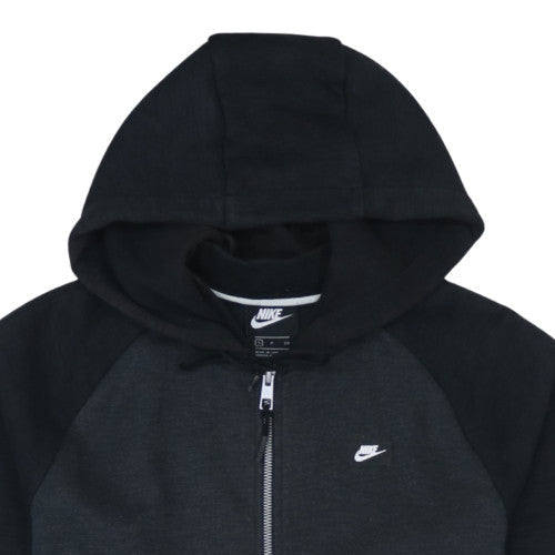 Mens UK Size S Nike Black Full Zip Hoodie