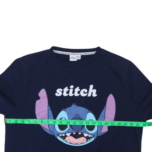 Womens UK Size L Disney Blue Pullover Sweatshirt