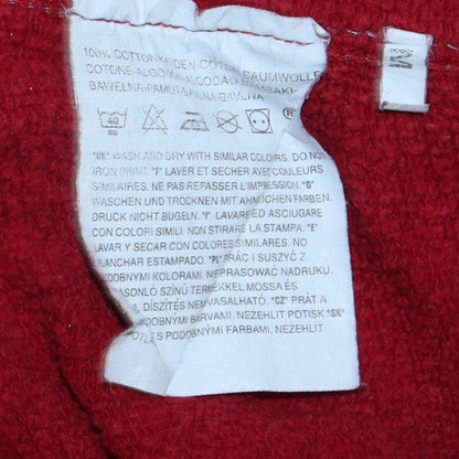 Mens UK Size M Levi's Red Pullover Hoodie