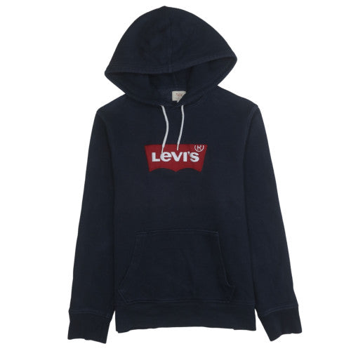 Womens UK Size S Levi's Blue Pullover Hoodie