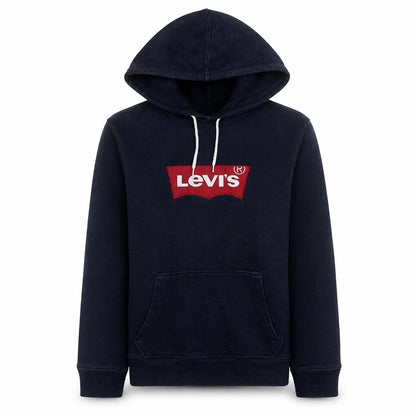 Womens UK Size S Levi's Blue Pullover Hoodie