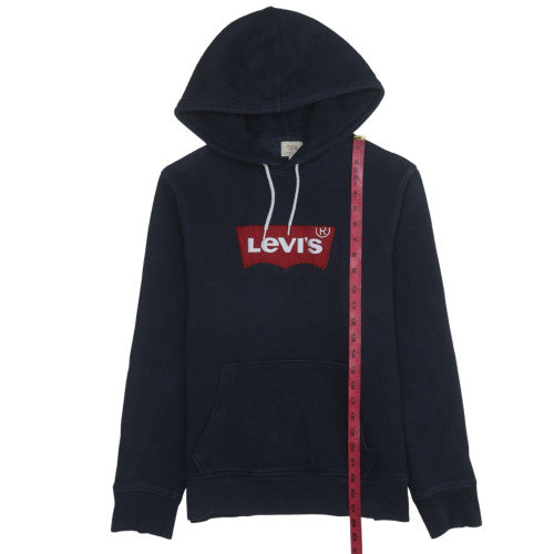 Womens UK Size S Levi's Blue Pullover Hoodie