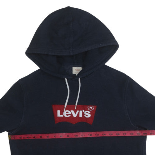 Womens UK Size S Levi's Blue Pullover Hoodie