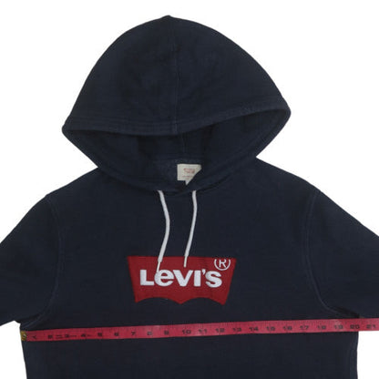 Womens UK Size S Levi's Blue Pullover Hoodie