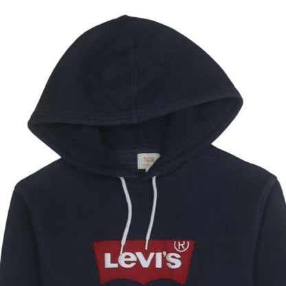 Womens UK Size S Levi's Blue Pullover Hoodie