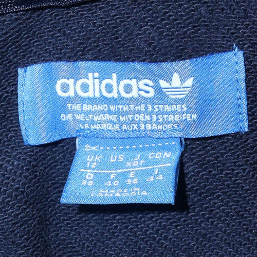 Womens UK Size 12 Adidas Blue Pullover Hoodie