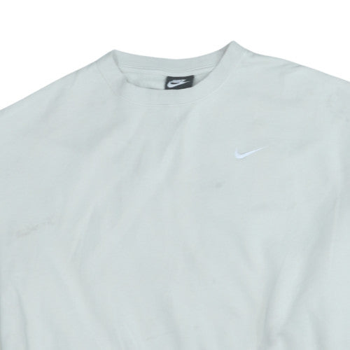 Womens UK Size L Nike White Pullover Sweatshirt