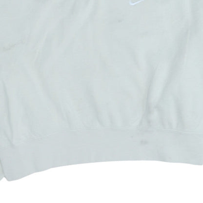Womens UK Size L Nike White Pullover Sweatshirt