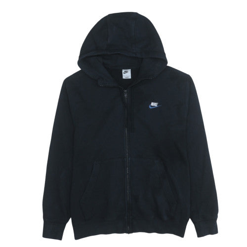 Mens UK Size L Nike Black Full Zip Hoodie