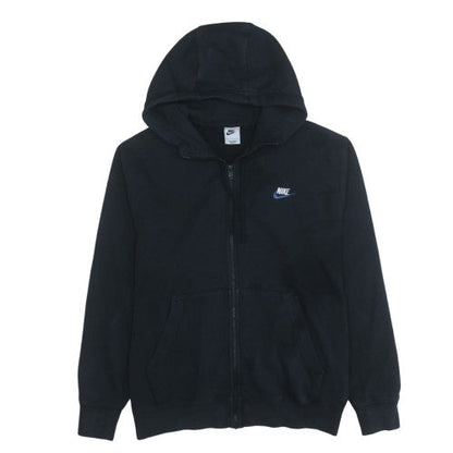 Mens UK Size L Nike Black Full Zip Hoodie