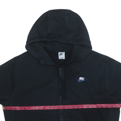 Mens UK Size L Nike Black Full Zip Hoodie