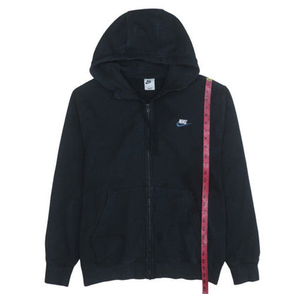 Mens UK Size L Nike Black Full Zip Hoodie