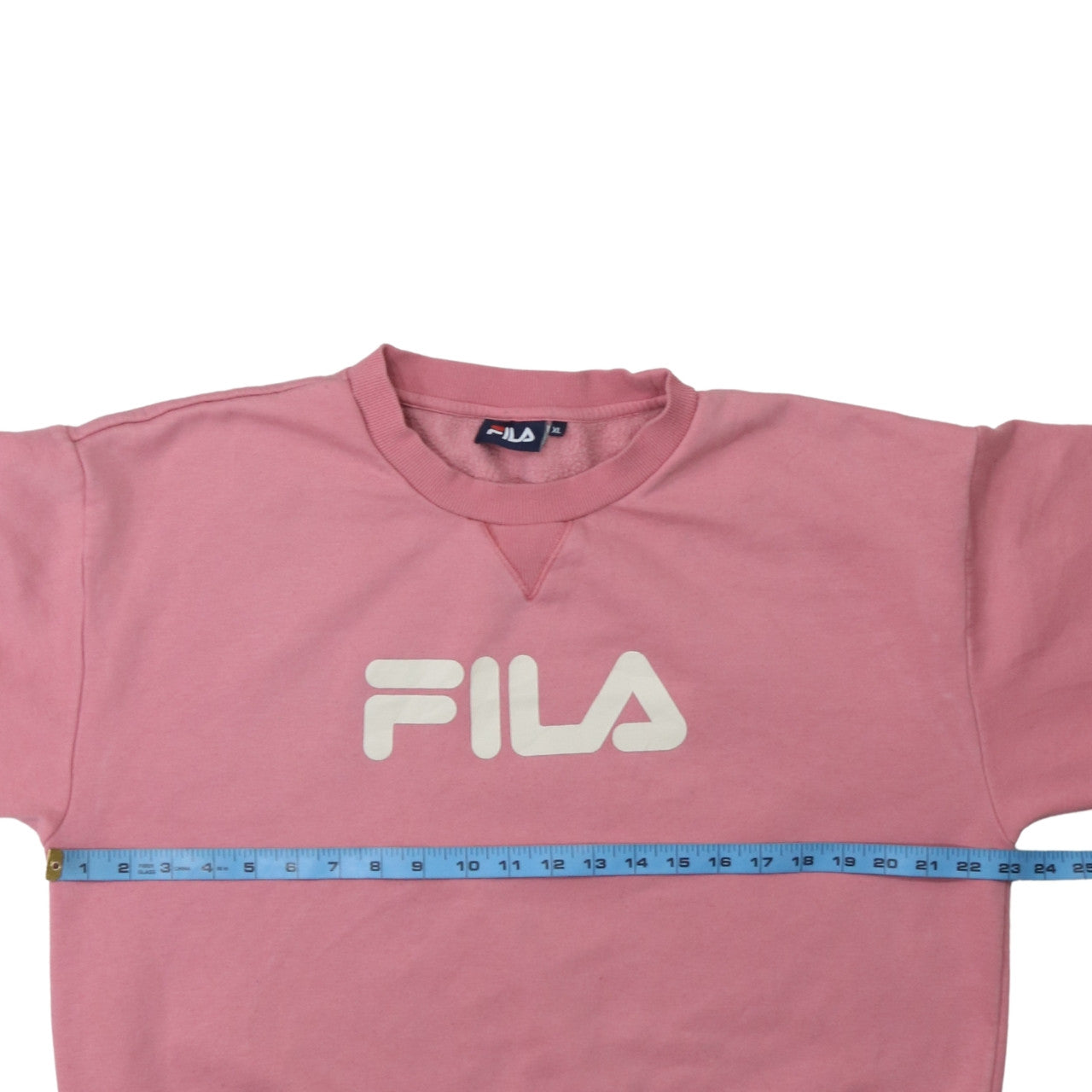 Womens UK Size XL Fila Pink Pullover Sweatshirt